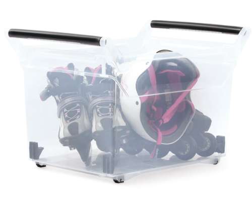 Kosz do przechowywania plastikowy z uchwytami System Nuk aranżacja