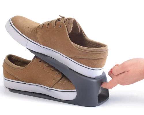 Organizer na buty 38–45 stojak przezroczysty Spacyshoe