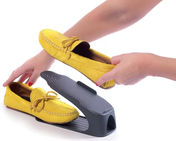 Organizer na buty 30–38 zestaw 5szt antracyt Spacyshoe