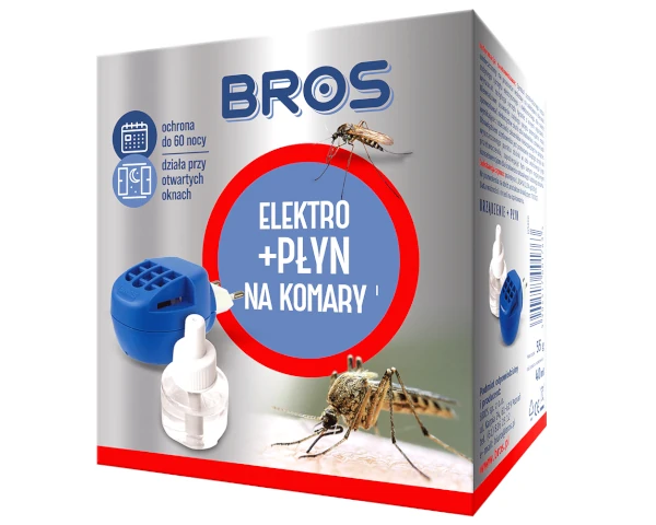 środek na komary do kontakty Elektro + płyn Bros