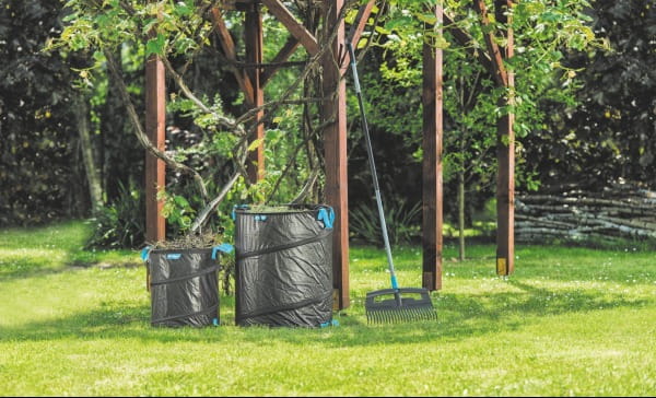 kosz ogrodowy mały i duży porównanie