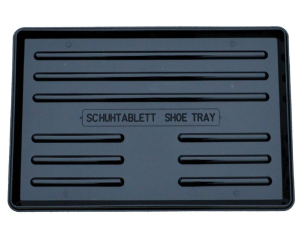 Ociekacz na buty czarny 60 x 40 cm