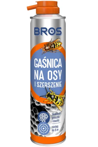gaśnica na osy i szerszenie BROS