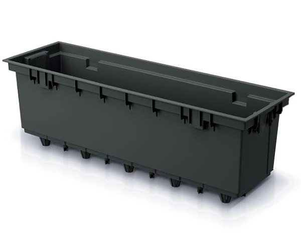 wklad do donicy prosperplast urbi case antracyt 77 cm