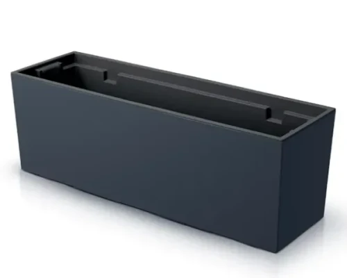 donica prostokątna prosperplast urbi case antracyt 77 cm