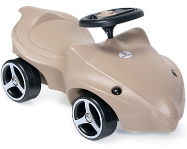 Samochodzik jeździk dziecięcy do odpychania beżowy Brumee Nutee - 2