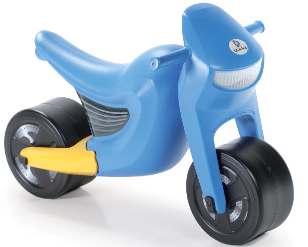 Motor jeździk dla dzieci chodzik niebieski Brumee Speedee - 2