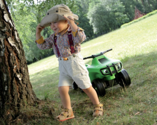 Jeździk dla dzieci samochodzik zielony Brumee Crazee - 2