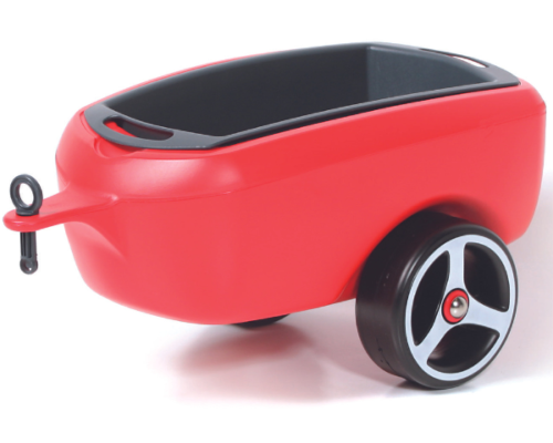 Przyczepka do jeździka dla dzieci czerwona Brumee Caree