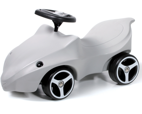 Jeździk chodzik zabawka dla dziecka samochodzik szary Brumee Nutee