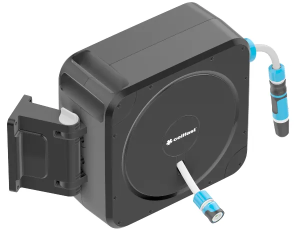 zwijacz węża ogrodowego ENERGO 20 m mocowanie