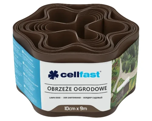 obrzeze ogrodowe brazowe 10 cm x 9 m Cellfast
