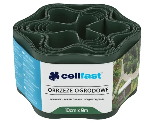 obrzeze ogrodowe zielony 10 cm x 9 m Cellfast