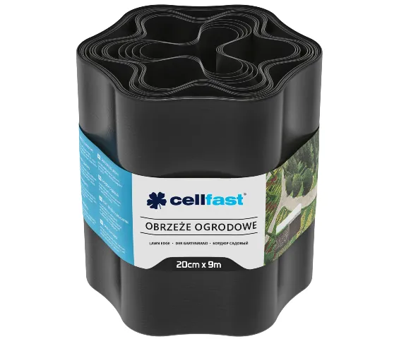 obrzeze ogrodowe czarny 20 cm x 9 m Cellfast