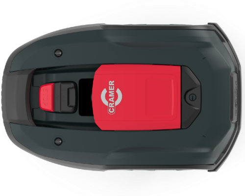Robot koszący Cramer RM800 widok z góry