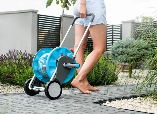 Wózek na wąż ogrodowy 45 m 1/2″ Compact Cellfast transport