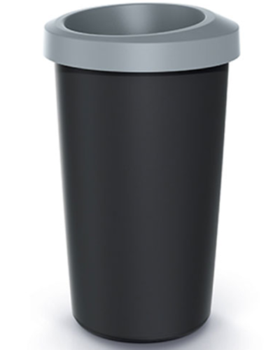 Zestaw koszy na śmieci do segregacji 4x25L kolory Compacta R Drop