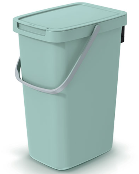Kosz na śmieci pod zlew i na ścianę 12L jasny zielony Systema Q Collect