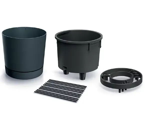 Doniczka do uprawy z podpórką Home Grower prezentacja zestawu