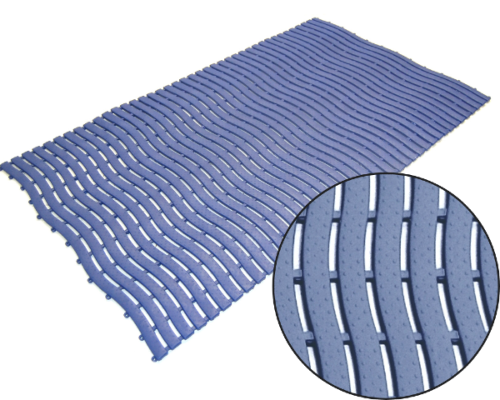 Mata basenowa higieniczna 58 cm x 1mb granatowa Dark Blue