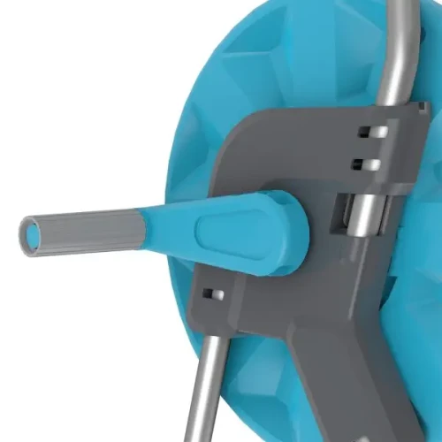 cellfast wozek na waz ogrodowy 60 m 1/2″ Aluplus - widok korby