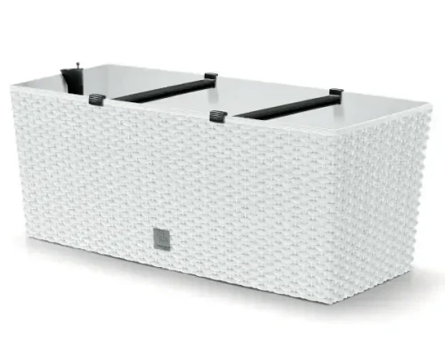 donica podluzna prosperplast rato case 80 cm biala