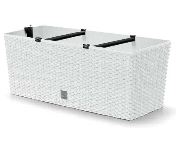 donica podluzna prosperplast rato case 80 cm biala