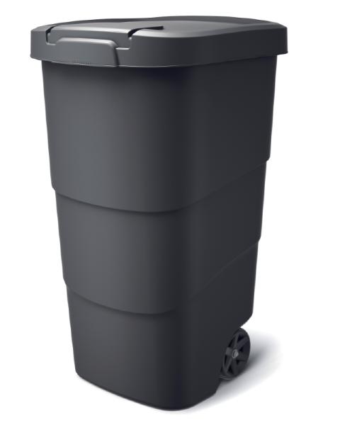 Kosz pojemnik na śmieci 110 L czarny Wheeler.png