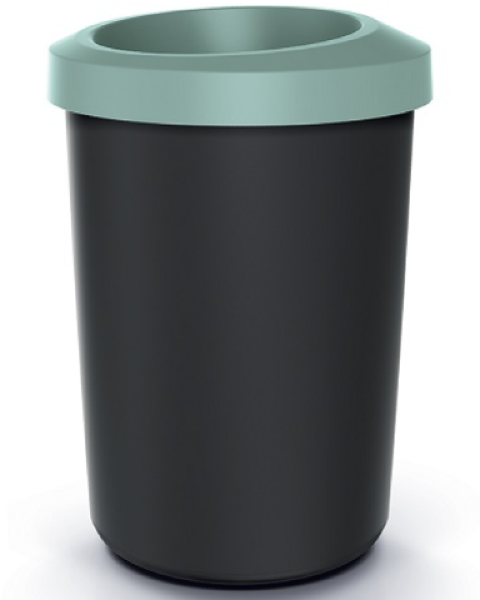 kosz na śmieci 35L czarno-zielony Compacta R Drop