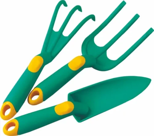 narzędzia ogrodowe dla dziecka turkus Rampik