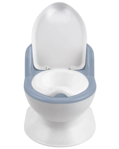 toaleta dla dzieci Maltex niebieska widok z przodu