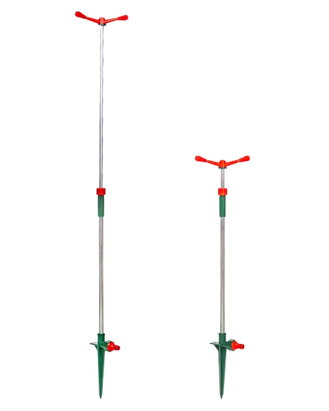 Zraszacz ogrodowy obrotowy LONG marki Ramp - zakres wysokosci