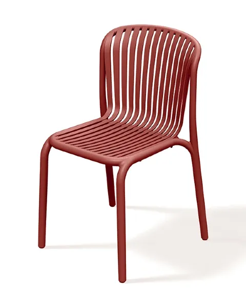 Krzesło ogrodowe czerwone retro red Brene FERNE