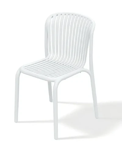 Krzesło ogrodowe białe Brene FERNE