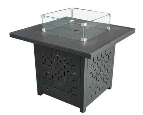 Ogrzewacz gazowy ogrodowy stolik czarny Caldo