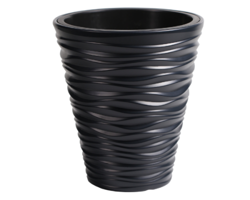 Ogrodowa donica mrozoodporna 37L z wkładem 18L antracyt Sand