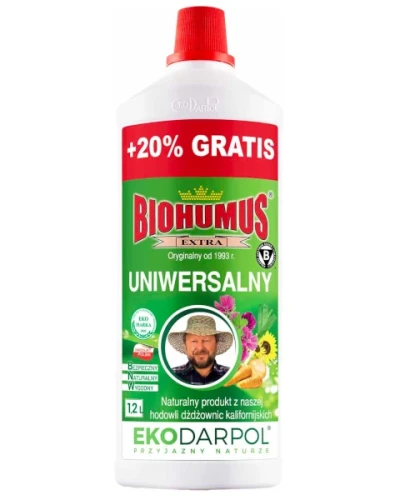 Nawoz Biohumus Extra uniwersalny 1,2 litra