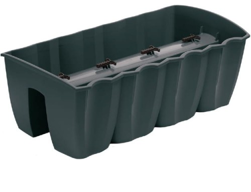 Skrzynka balkonowa 58 cm antracyt Crown Prosperplast