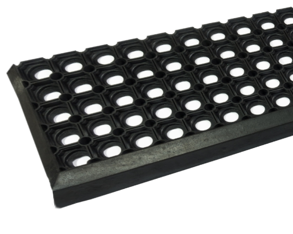 Mata gumowa na schody ażurowa 75x25 cm