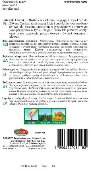 Lubczyk lekarski tył opakowania.webp