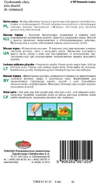 malwa czarna nasiona torseed tyl opakowania