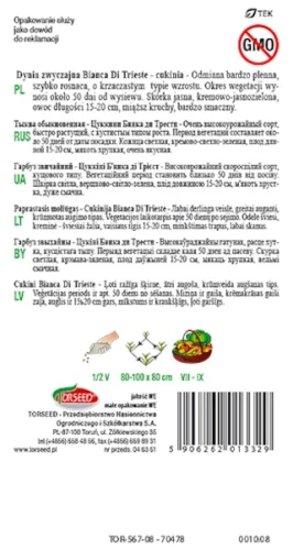 dynia zwyczajna bianca di trieste rewers