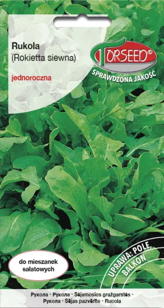 Rukola jednoroczna Eruca sativa nasiona Torseed