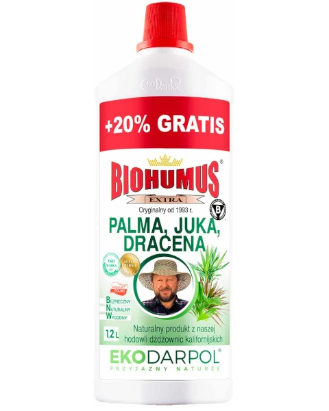 biohumus-extra-do-roślin zielonych-1-litr + 20% gratis
