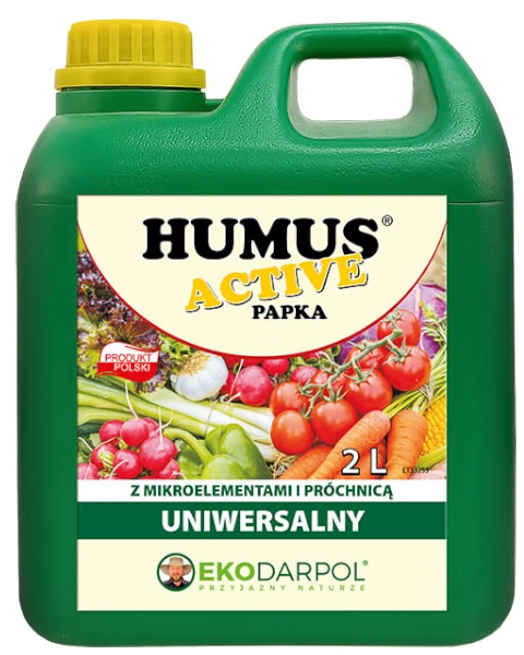 Nawóz Humus Active papka 2 litry EkoDarpol