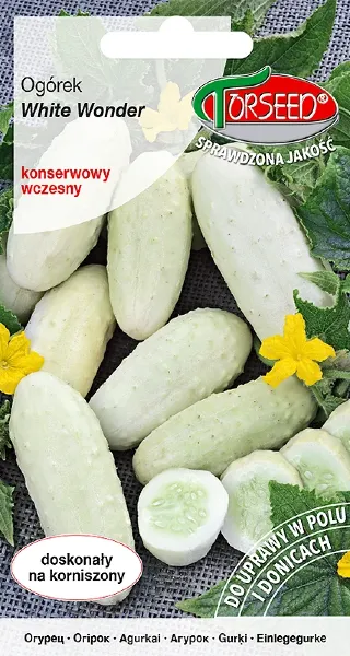 ogórek gruntowy konserwowy White Wonder nasiona Torseed