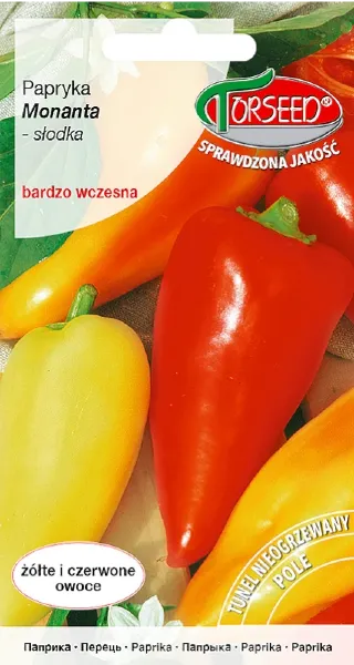 papryka słodka Monanta nasiona Torseed