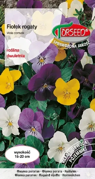 Fiołek rogaty mix kolorów nasiona Torseed