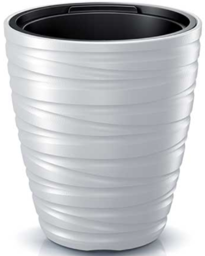 Donica mrozoodporna 32 litry z wkładem 18 litrów biała Maze