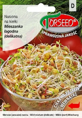 Nasiona na kiełki mieszanka łagodna Torseed